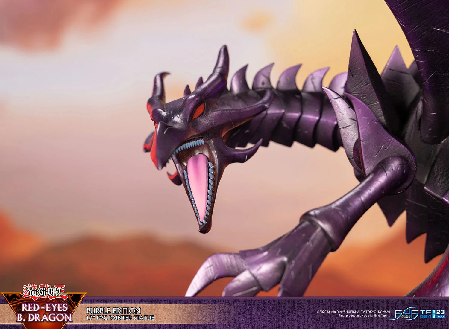 Red Eyes Black Dragon - Purple Ver. - Yu-Gi-Oh! - First 4 Figures - Image 13