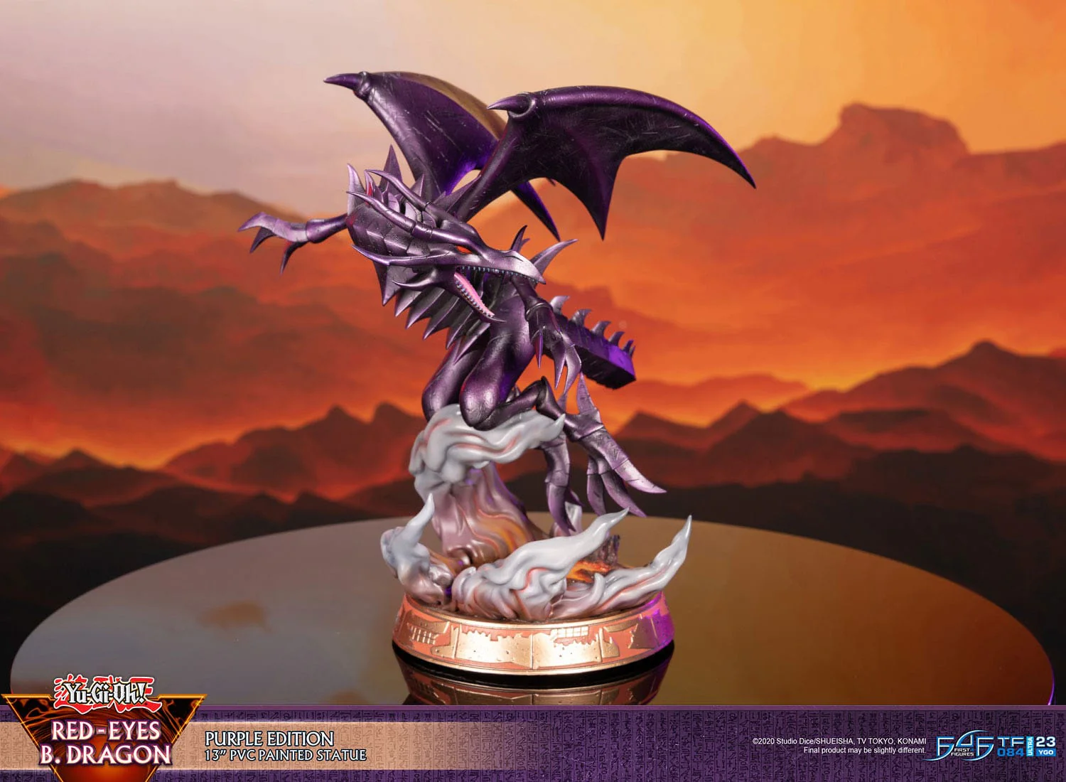 Red Eyes Black Dragon - Purple Ver. - Yu-Gi-Oh! - First 4 Figures - Image 16