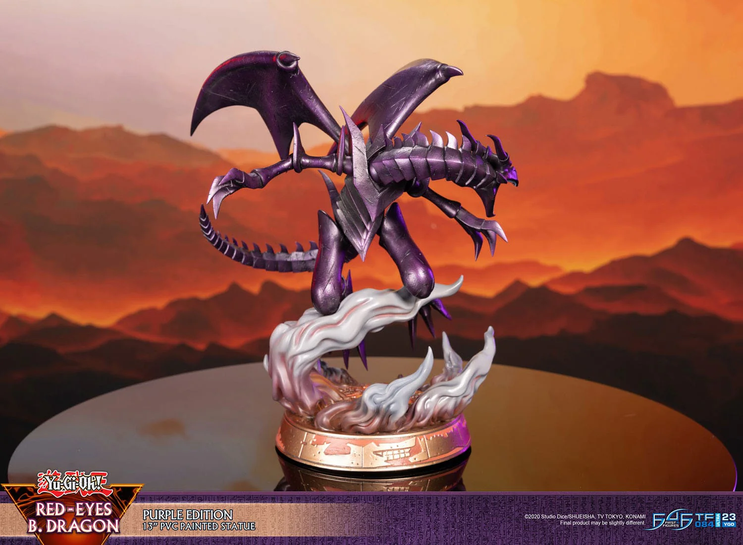 Red Eyes Black Dragon - Purple Ver. - Yu-Gi-Oh! - First 4 Figures - Image 17