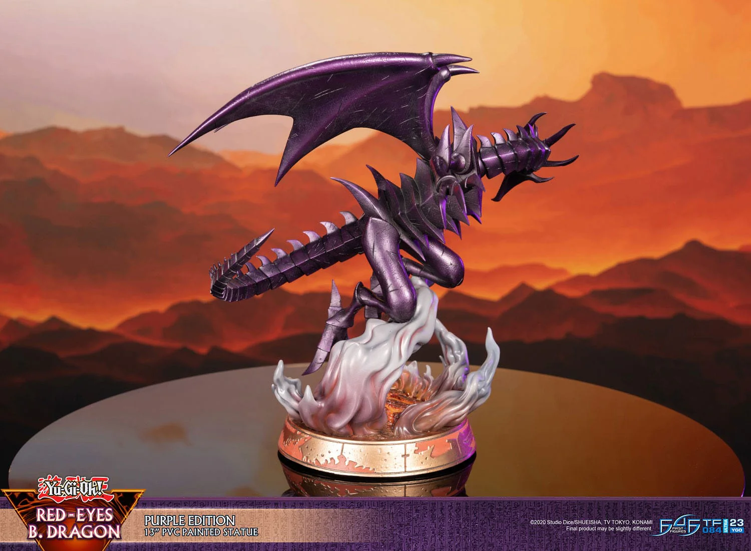 Red Eyes Black Dragon - Purple Ver. - Yu-Gi-Oh! - First 4 Figures - Image 18