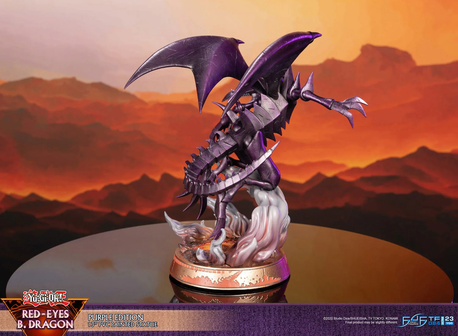 Red Eyes Black Dragon - Purple Ver. - Yu-Gi-Oh! - First 4 Figures - Image 19