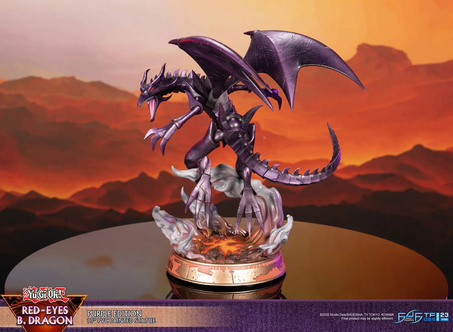Red Eyes Black Dragon - Purple Ver. - Yu-Gi-Oh! - First 4 Figures - Image 21