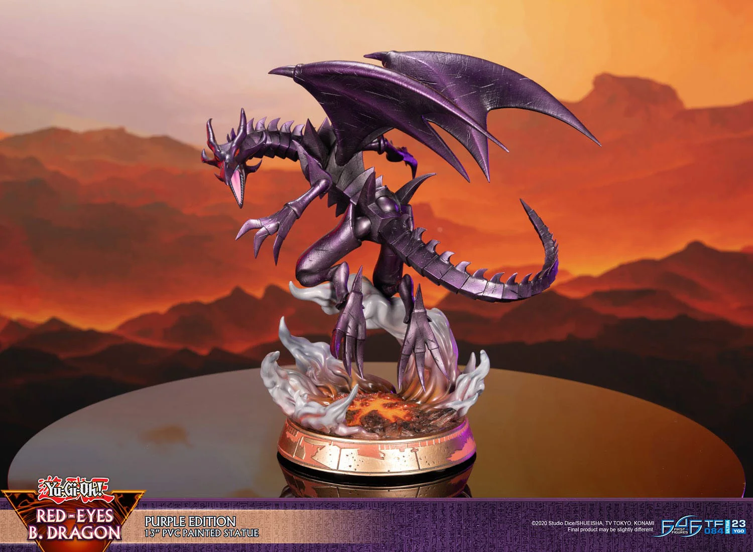 Red Eyes Black Dragon - Purple Ver. - Yu-Gi-Oh! - First 4 Figures - Image 22
