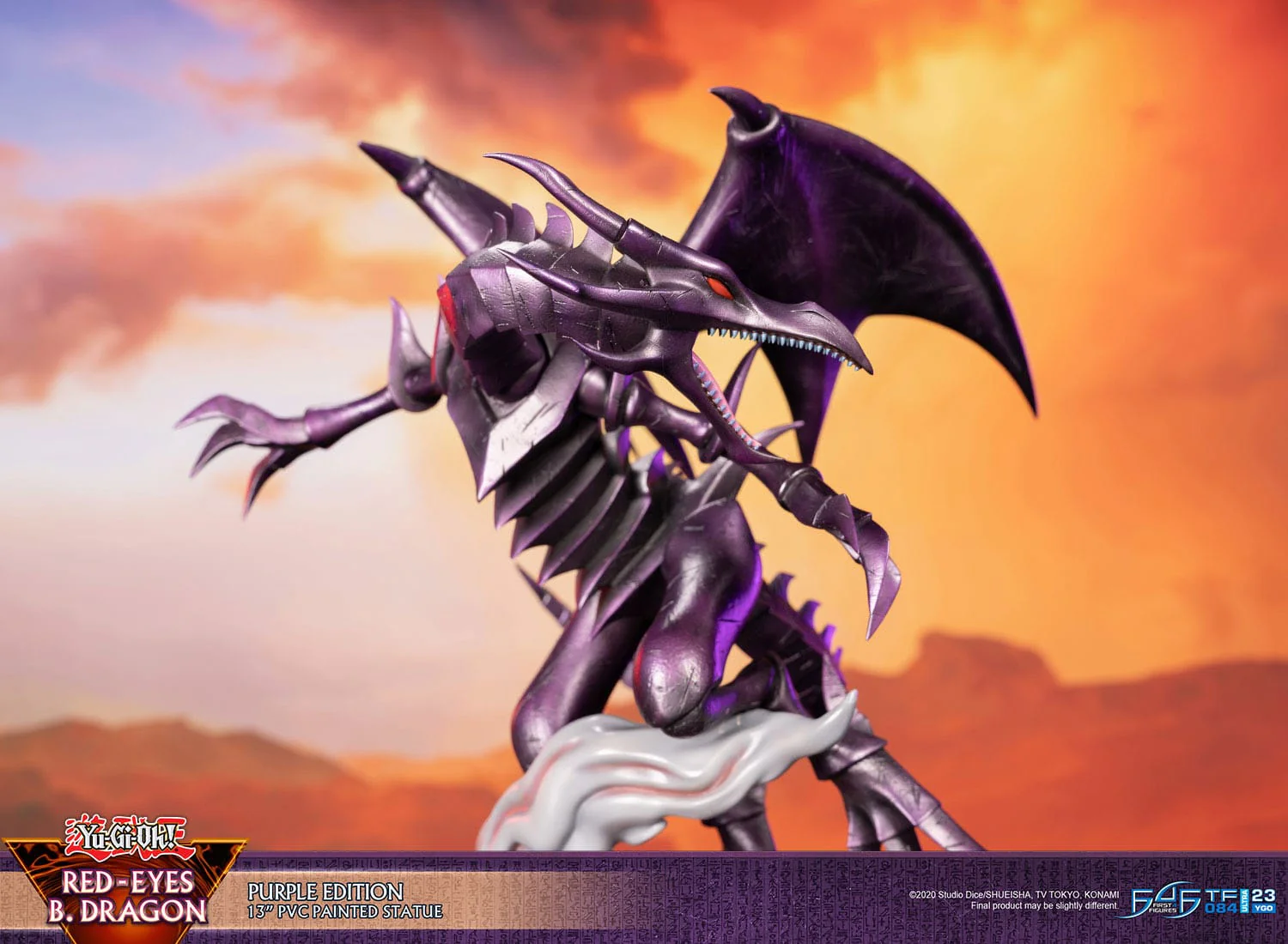 Red Eyes Black Dragon - Purple Ver. - Yu-Gi-Oh! - First 4 Figures - Image 25