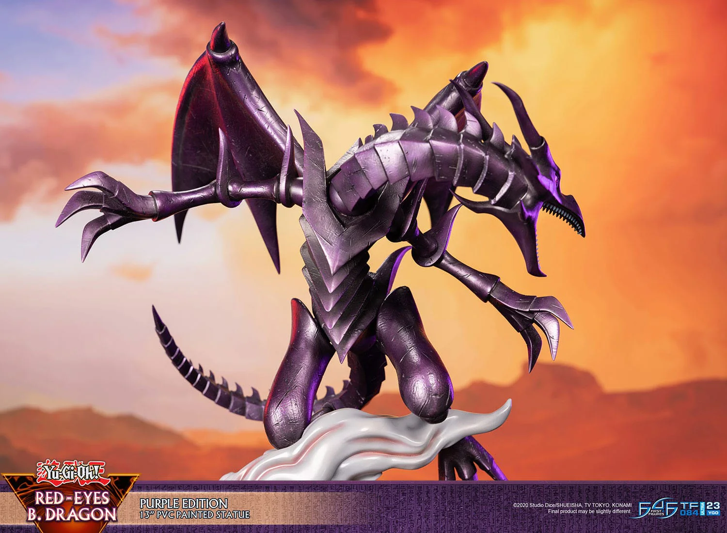 Red Eyes Black Dragon - Purple Ver. - Yu-Gi-Oh! - First 4 Figures - Image 26