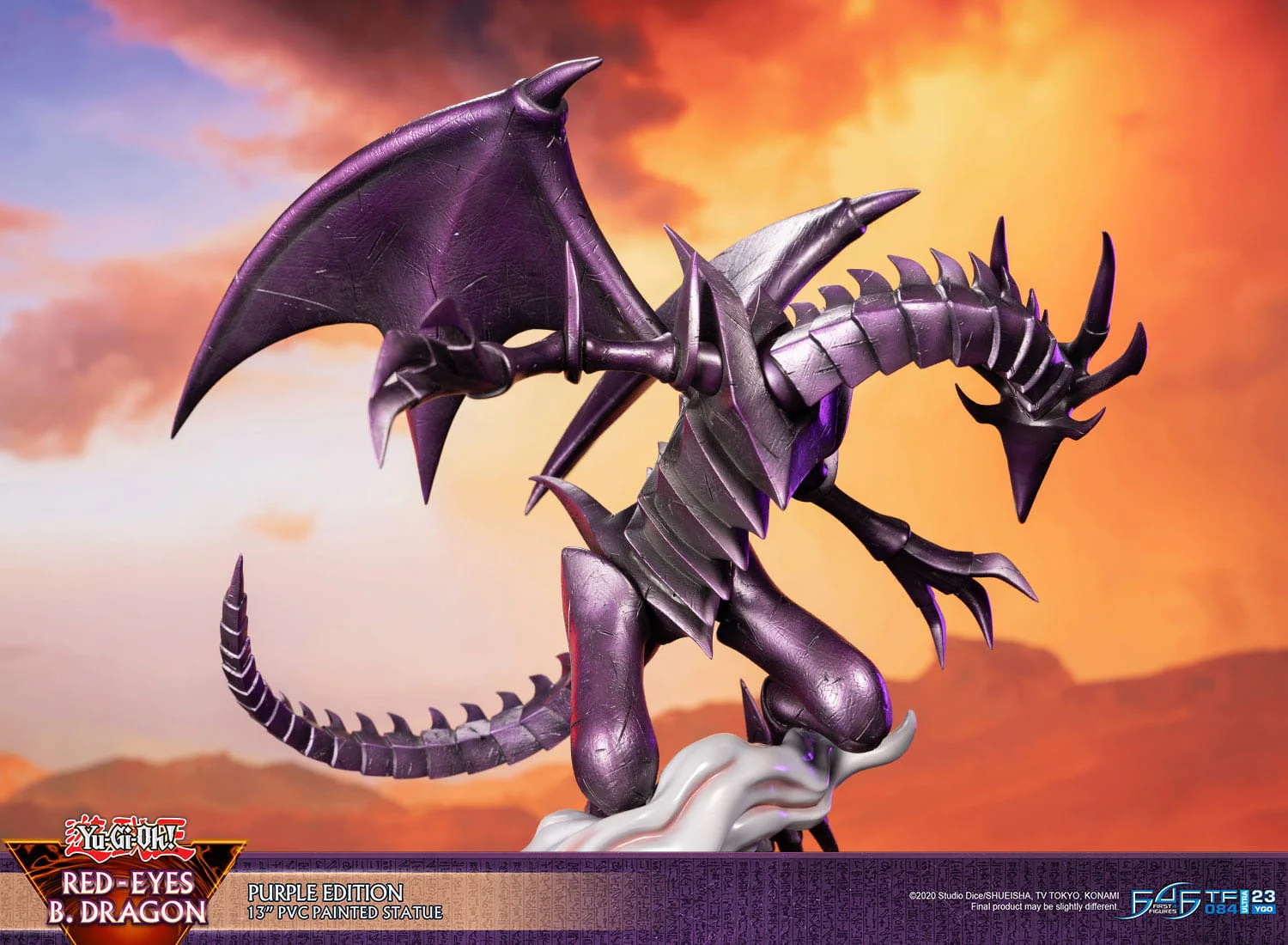 Red Eyes Black Dragon - Purple Ver. - Yu-Gi-Oh! - First 4 Figures - Image 27