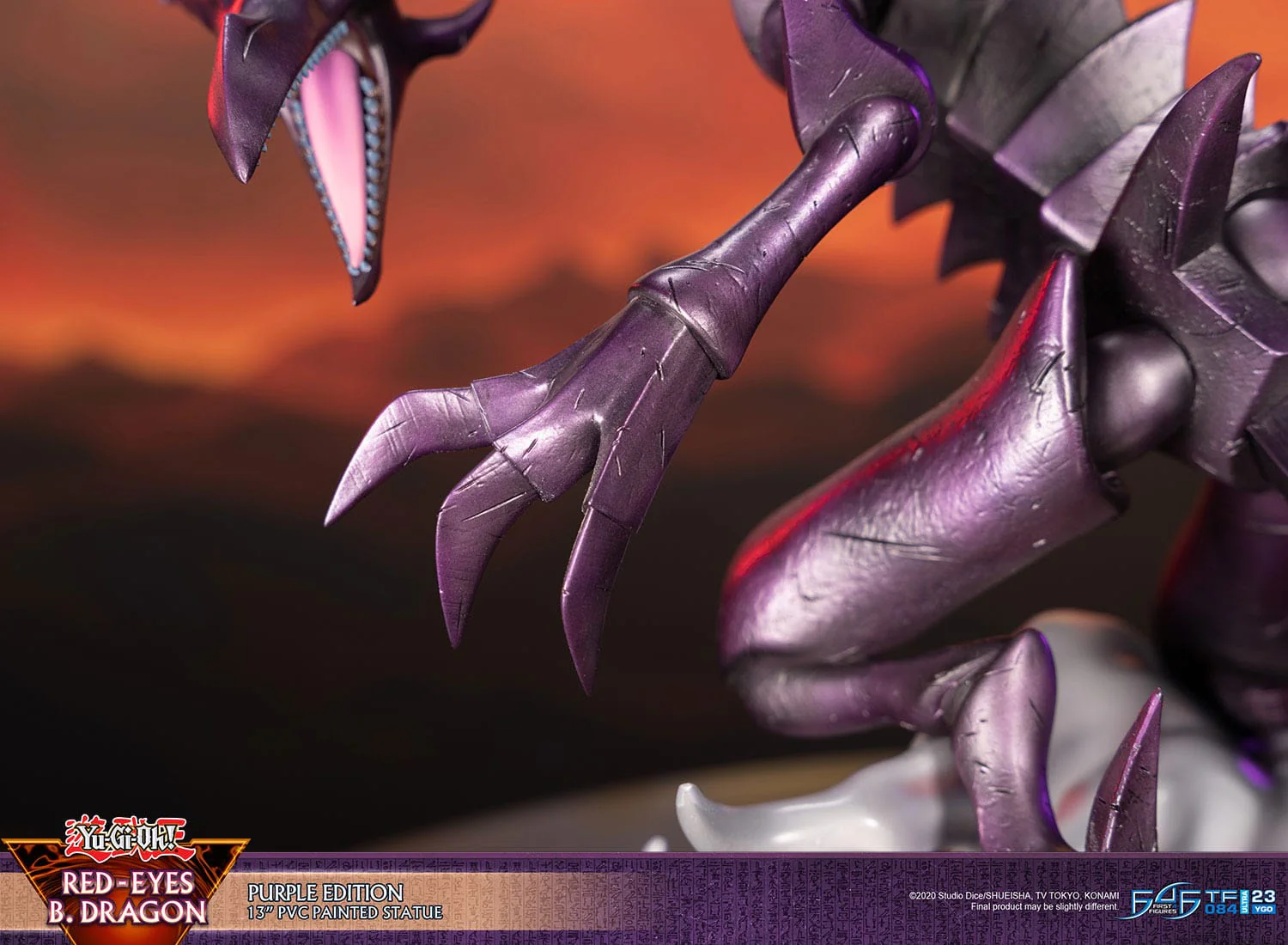 Red Eyes Black Dragon - Purple Ver. - Yu-Gi-Oh! - First 4 Figures - Image 29