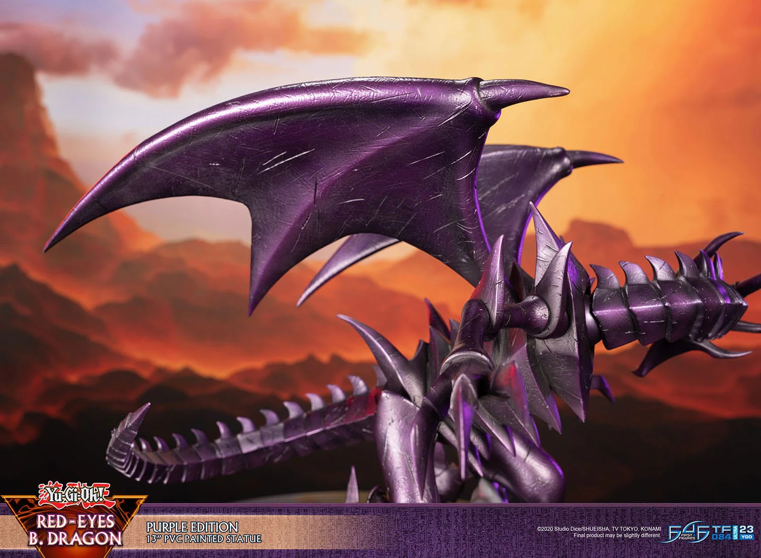 Red Eyes Black Dragon - Purple Ver. - Yu-Gi-Oh! - First 4 Figures - Image 31