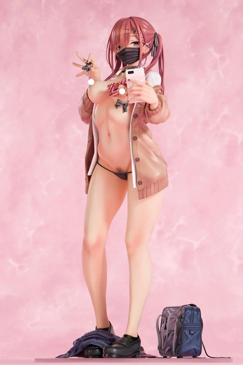 Red Hair Gyaru-Chan Mask Ver. Original Character Insight - Image 4