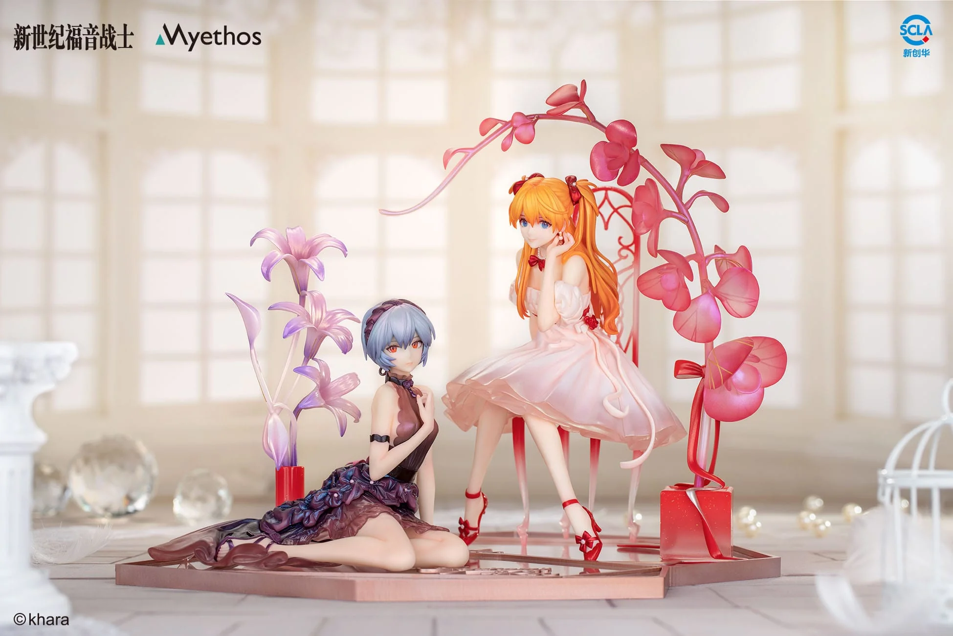 Rei Ayanami & Asuka Shikinami Langley: Whisper of Flower Ver. Set Myethos