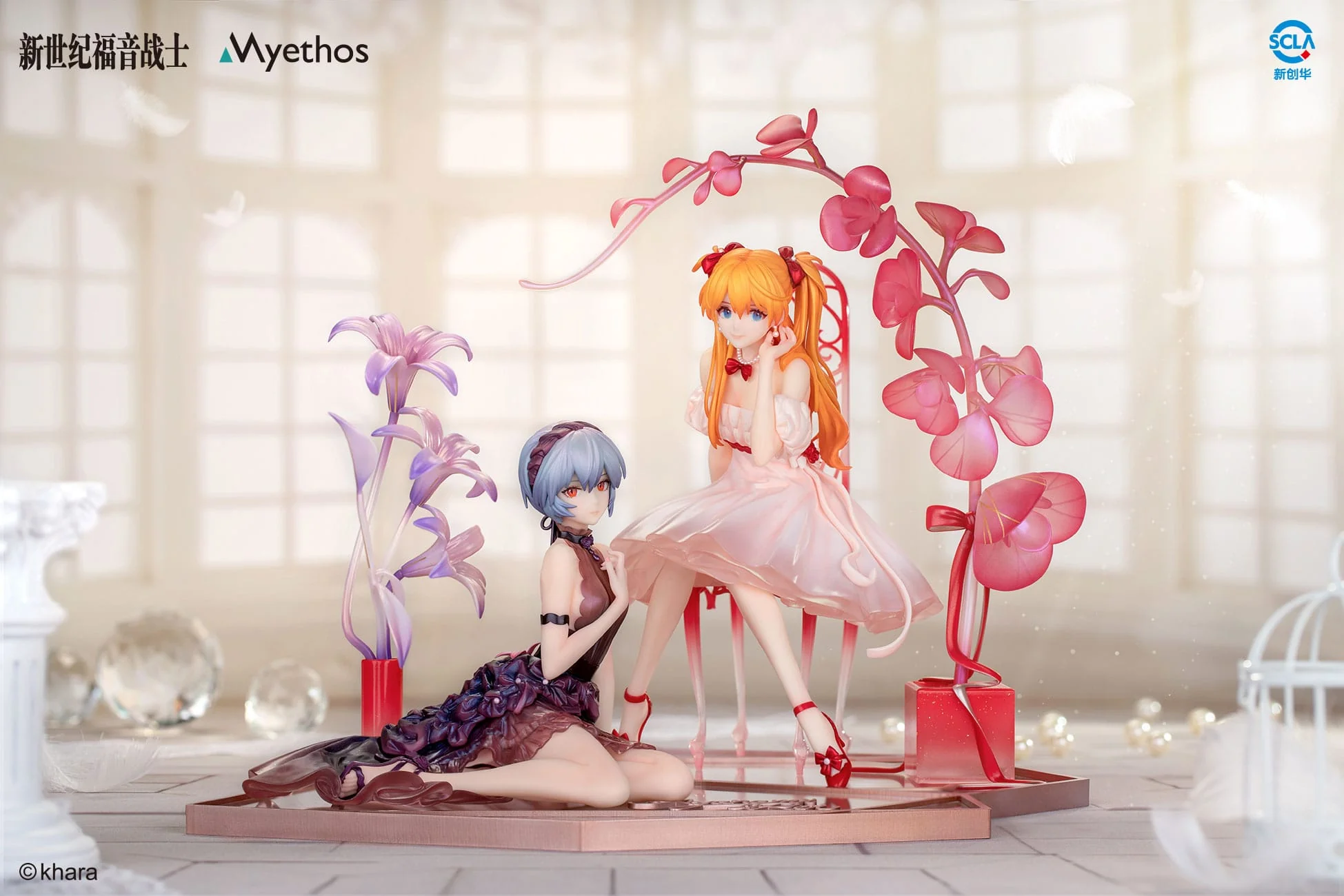 Rei Ayanami & Asuka Shikinami Langley: Whisper of Flower Ver. Set Myethos - Image 3