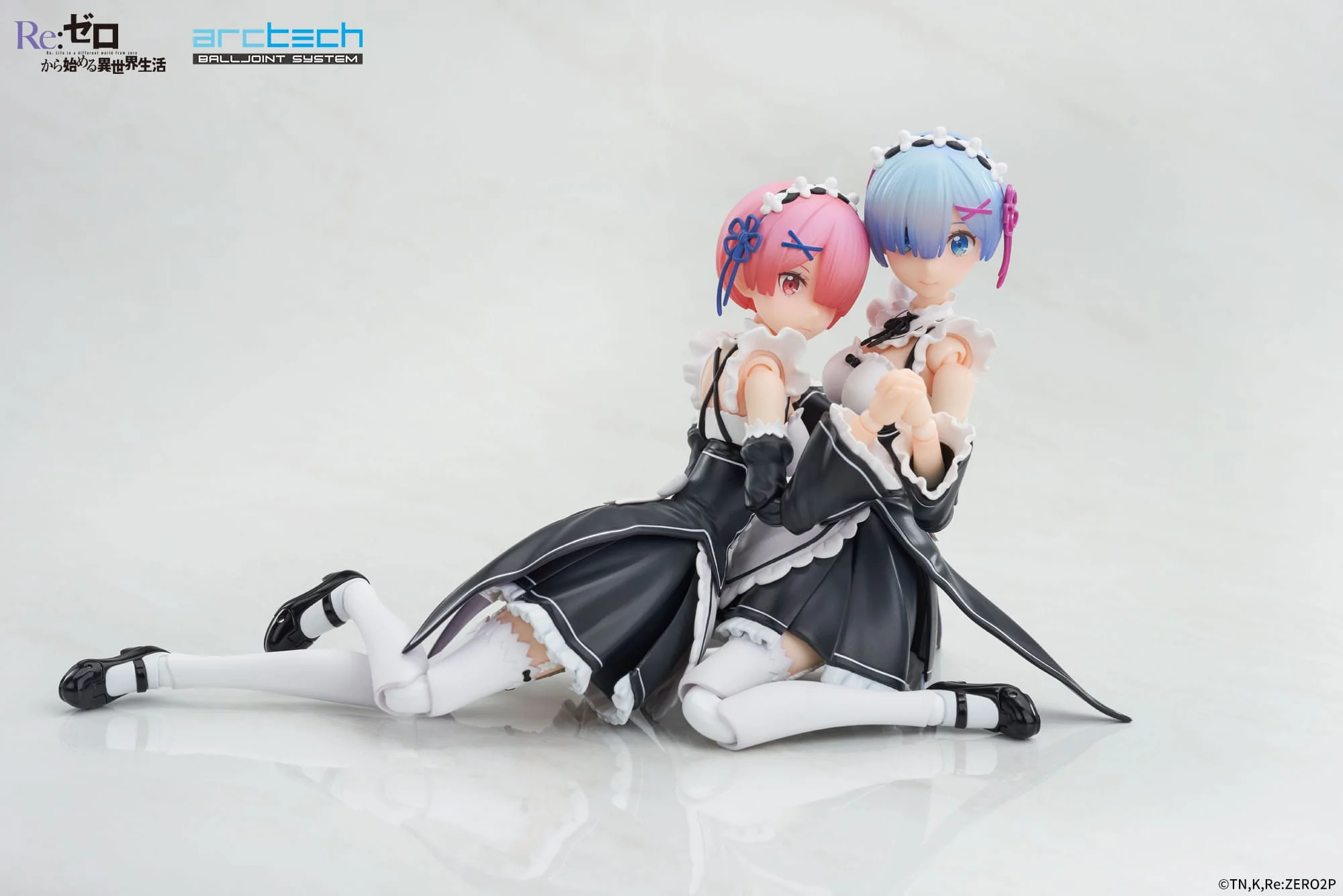 Rem & Ram 2er-Set Arctech Posable Series Re:Zero Apex - Image 2