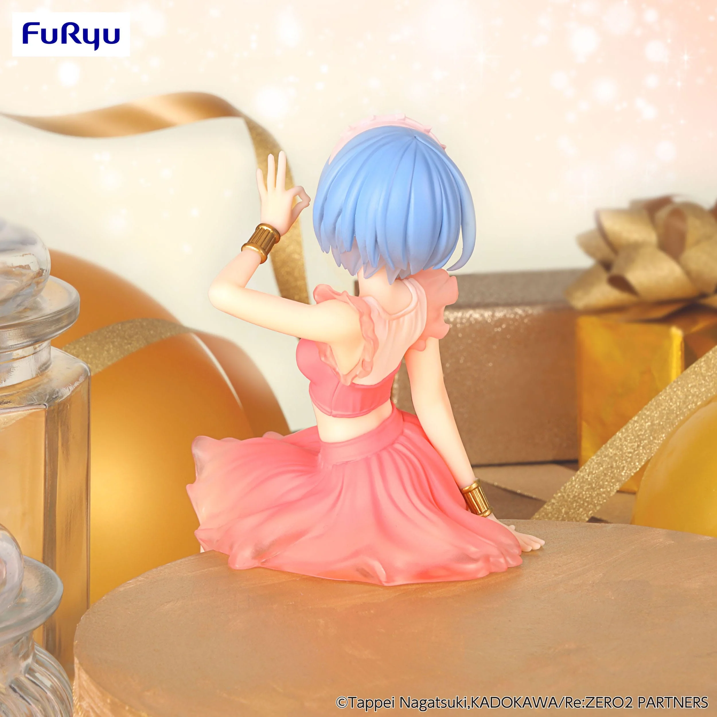 Rem Twinkle Party Another Color Ver. Noodle Stopper Furyu - Image 4