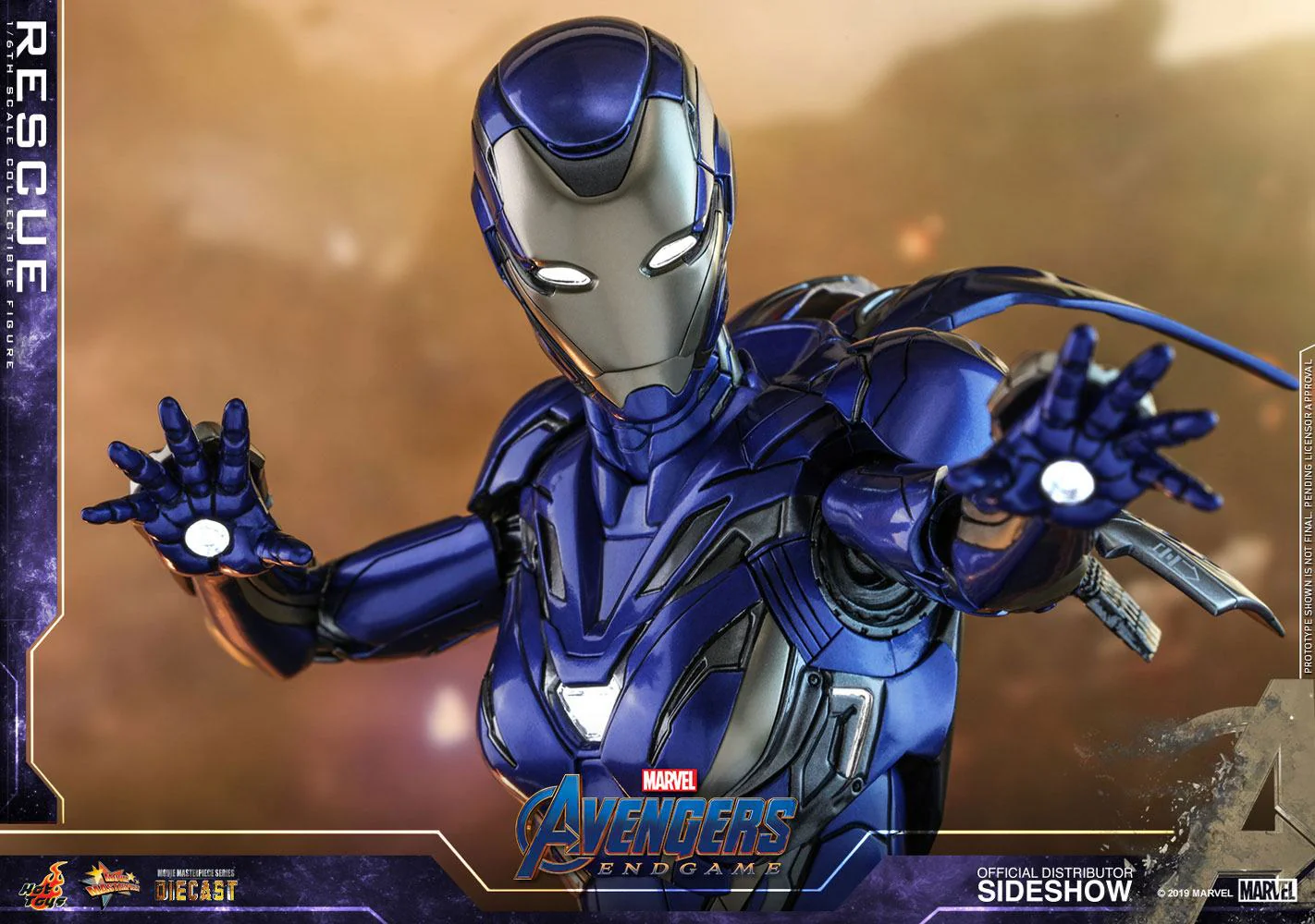 Rescue (Pepper Potts) 1/6 Scale Collectible Figure – Hot Toys Movie Masterpiece DIECAST (Avengers: Endgame) - Image 10