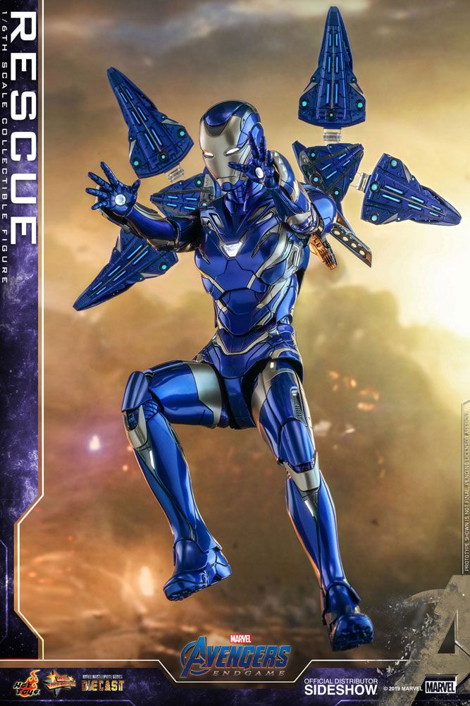 Rescue (Pepper Potts) 1/6 Scale Collectible Figure – Hot Toys Movie Masterpiece DIECAST (Avengers: Endgame) - Image 7