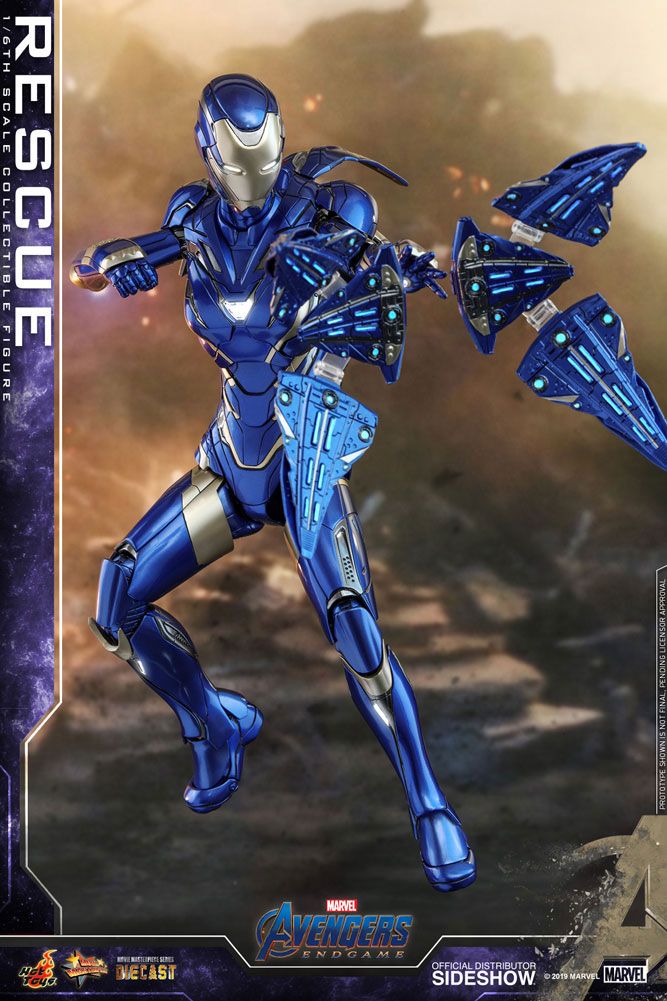 Rescue (Pepper Potts) 1/6 Scale Collectible Figure – Hot Toys Movie Masterpiece DIECAST (Avengers: Endgame) - Image 9