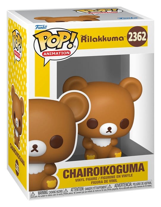 Rilakkuma POP! Animation Vinyl Figur Chairoikoguma - Image 2