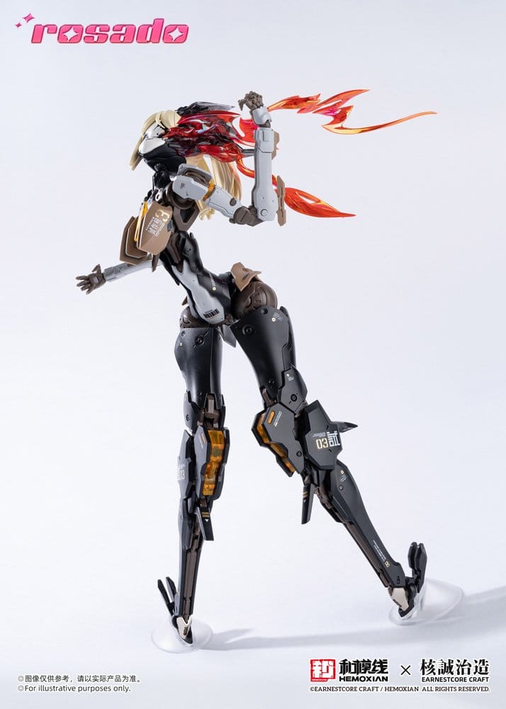 Rosado Project RS-03 Starflower Lily MK3 Original Character Plastic Kit Kotobukiya - Image 12