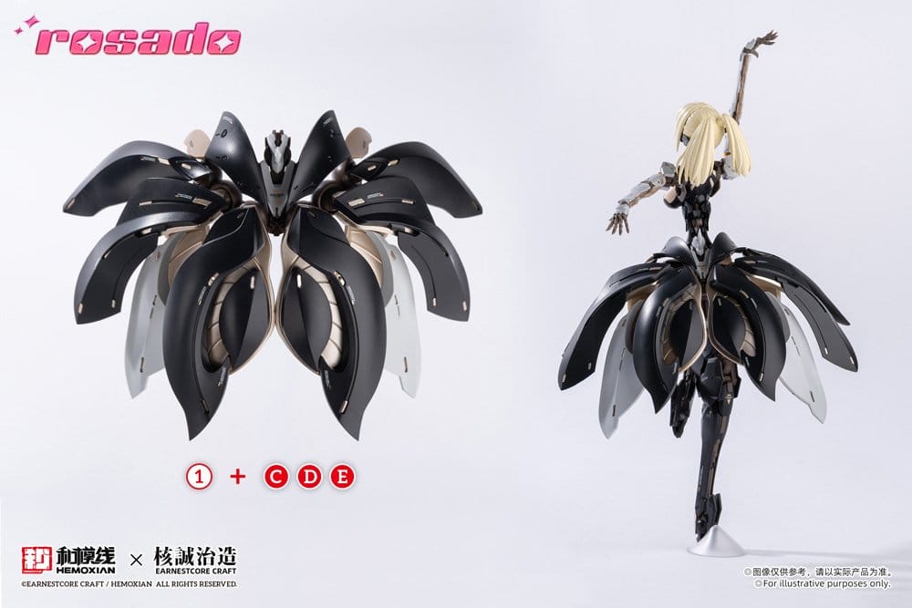 Rosado Project RS-03 Starflower Lily MK3 Original Character Plastic Kit Kotobukiya - Image 19