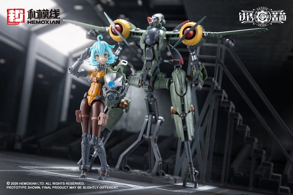 Rusted Brier Plastic Model Kit Rhande Koskinen & RTP-10A cutting edge V-HS Tactical Fighter - Image 7