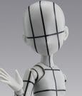 S.H.Figuarts Actionfigur Body-Chan -Ken Sugimori- Edition -Wireframe- (Gray Color Ver.) - Image 2
