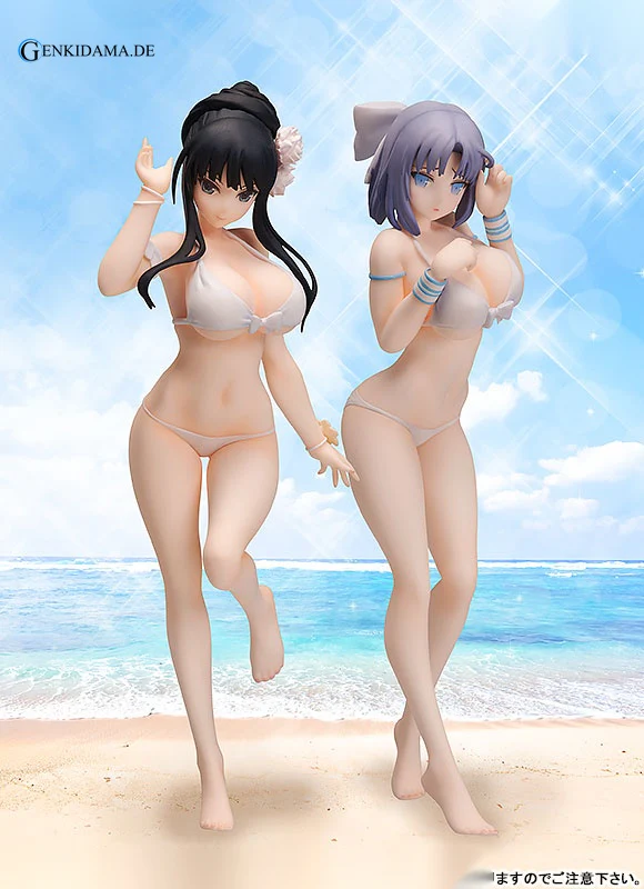 S-style Senran Kagura PEACH BEACH SPLASH Ikaruga Swimsuit Ver. 1/12 Pre-painted Assembly - Image 9