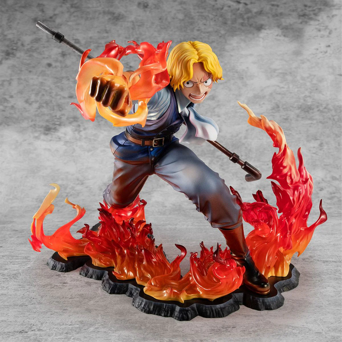 Sabo Fire Fist Inheritance Limited Edition P.O.P