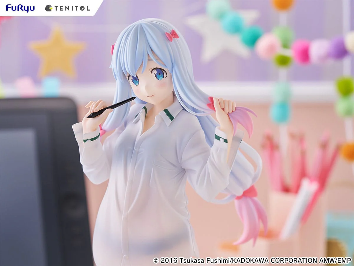 Sagiri Izumi Shirts Ver. Eromanga Sensei Tenitol Tall Furyu - Image 13