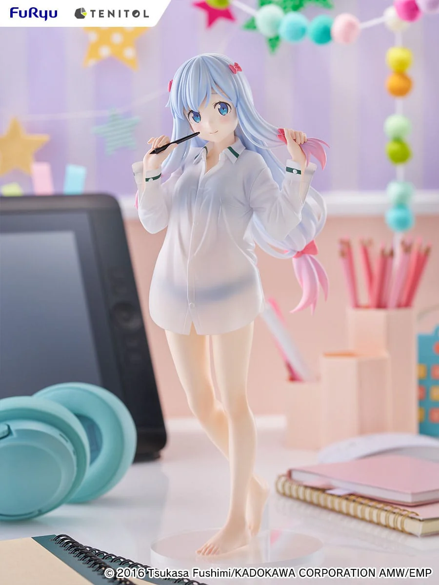 Sagiri Izumi Shirts Ver. Eromanga Sensei Tenitol Tall Furyu - Image 2