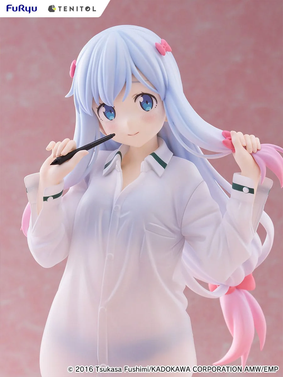 Sagiri Izumi Shirts Ver. Eromanga Sensei Tenitol Tall Furyu - Image 7