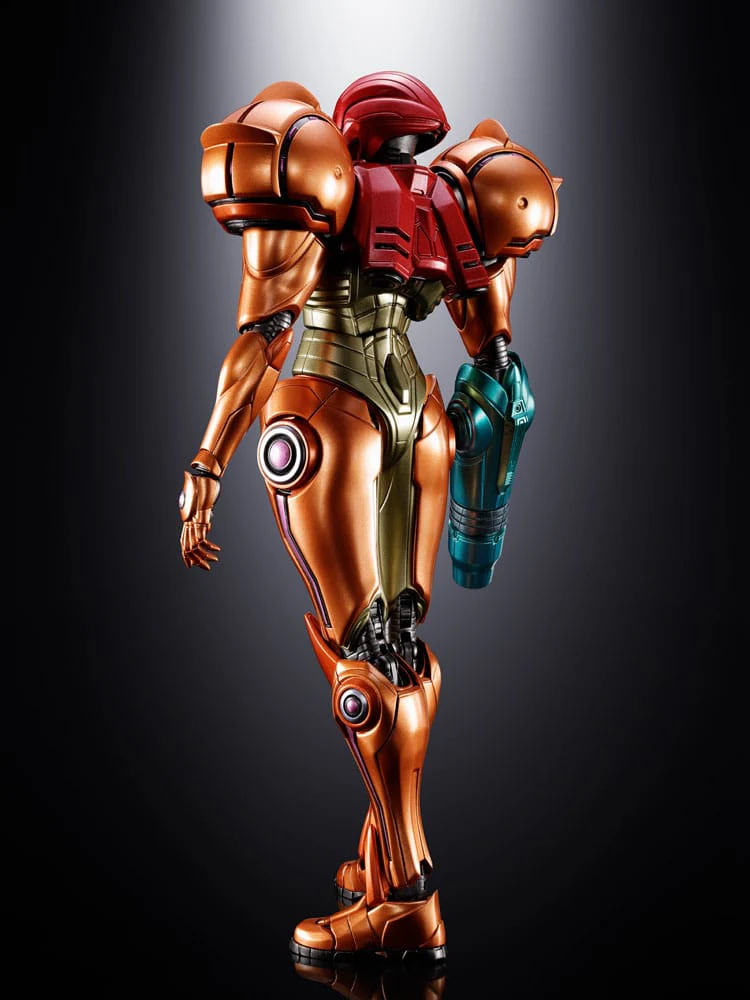 Samus Aran LED Chogokin Diecast Bandai Tamashii Nations - Image 6