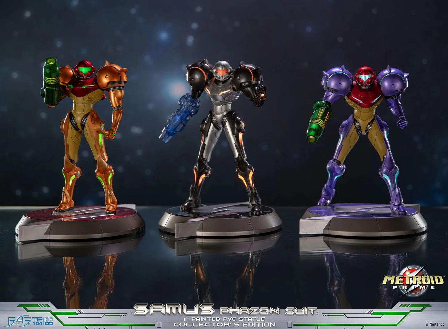 Samus Phazon Suit Collector´s Edition First 4 Figures - Image 23