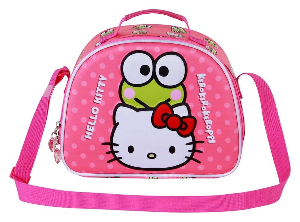 Sanrio 3D Lunch Box Brotzeittasche Hello Kitty Funny Pink - Image 2