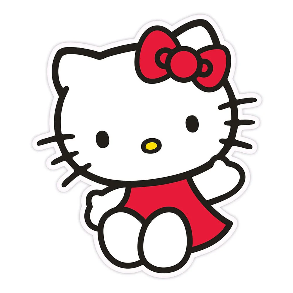 Sanrio Dekokissen Hello Kitty Red Dress