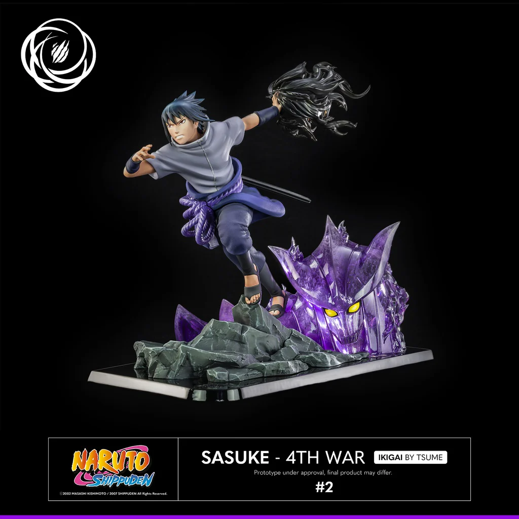 Naruto IKIGAI Figur Sasuke Fourth Great Ninja War