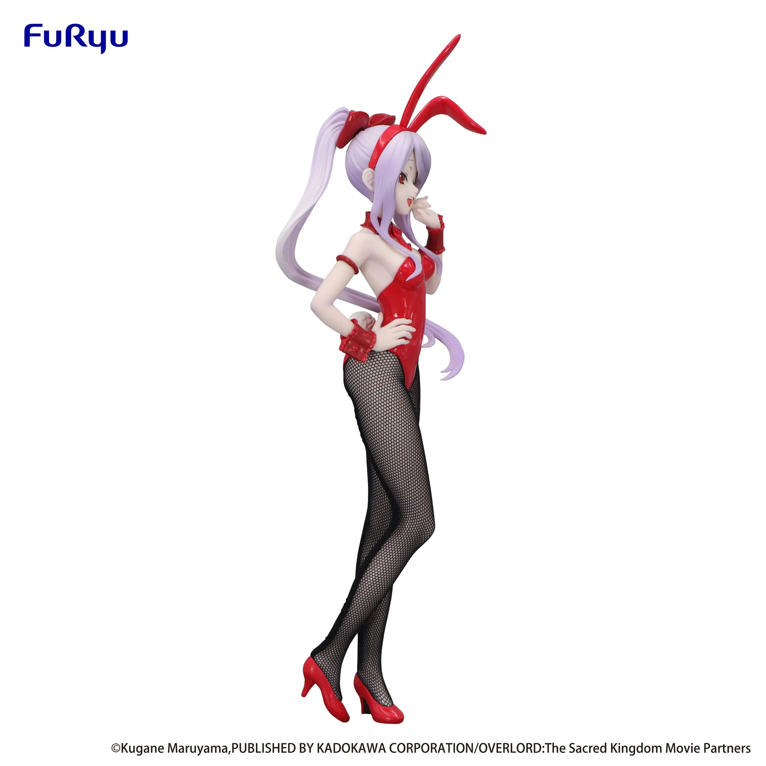 Shalltear Red Color Bunny Ver. Furyu - Image 5
