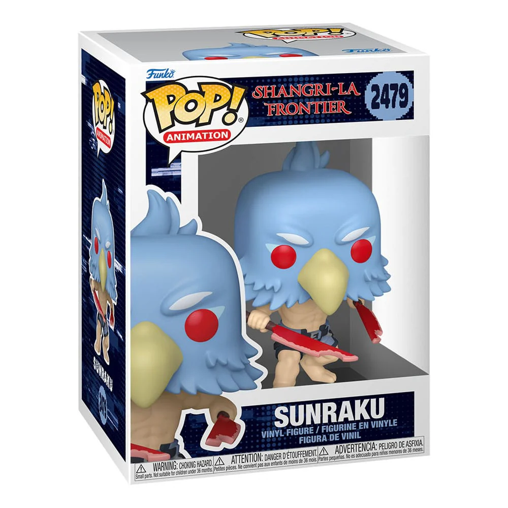 Shangri-La Frontier POP! Animation Vinyl Figuren Sunraku with Chase Sortiment (6) - Image 3