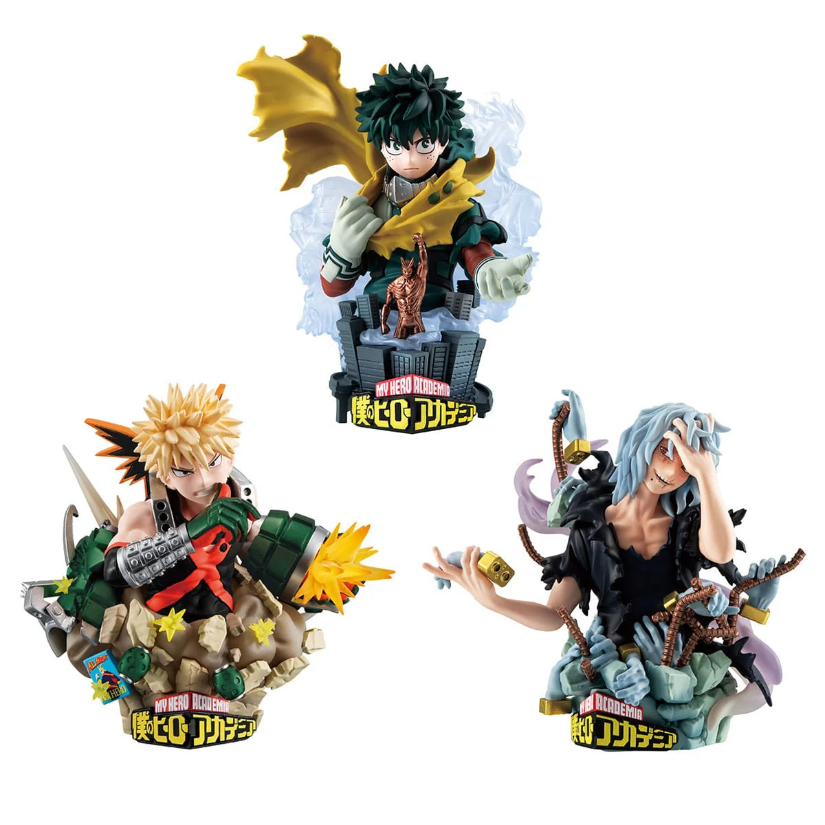 Shigaraki Tomura - Bakugo Katsuki - Midoriya Izuku - Petitrama EX Series Pack - Image 2