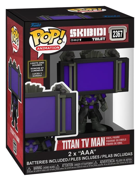 Skibidi Toilet Super Sized POP! Vinyl Figur Titan TV Man(SFX) - Image 2