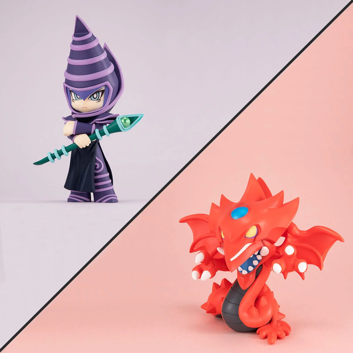 Sky Dragon & Dark Magician Megatoon MegaHouse - Image 6