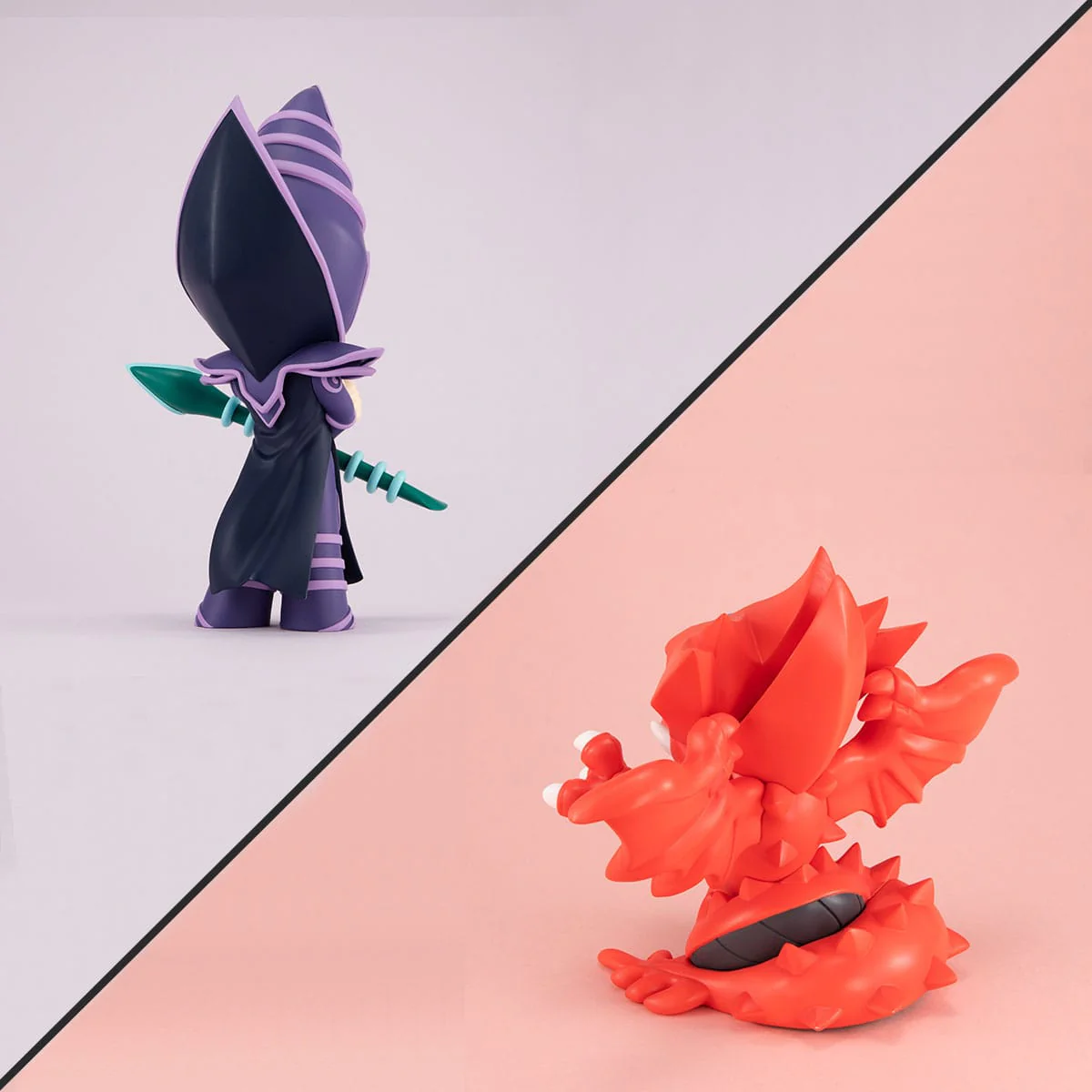 Sky Dragon & Dark Magician Megatoon MegaHouse - Image 7