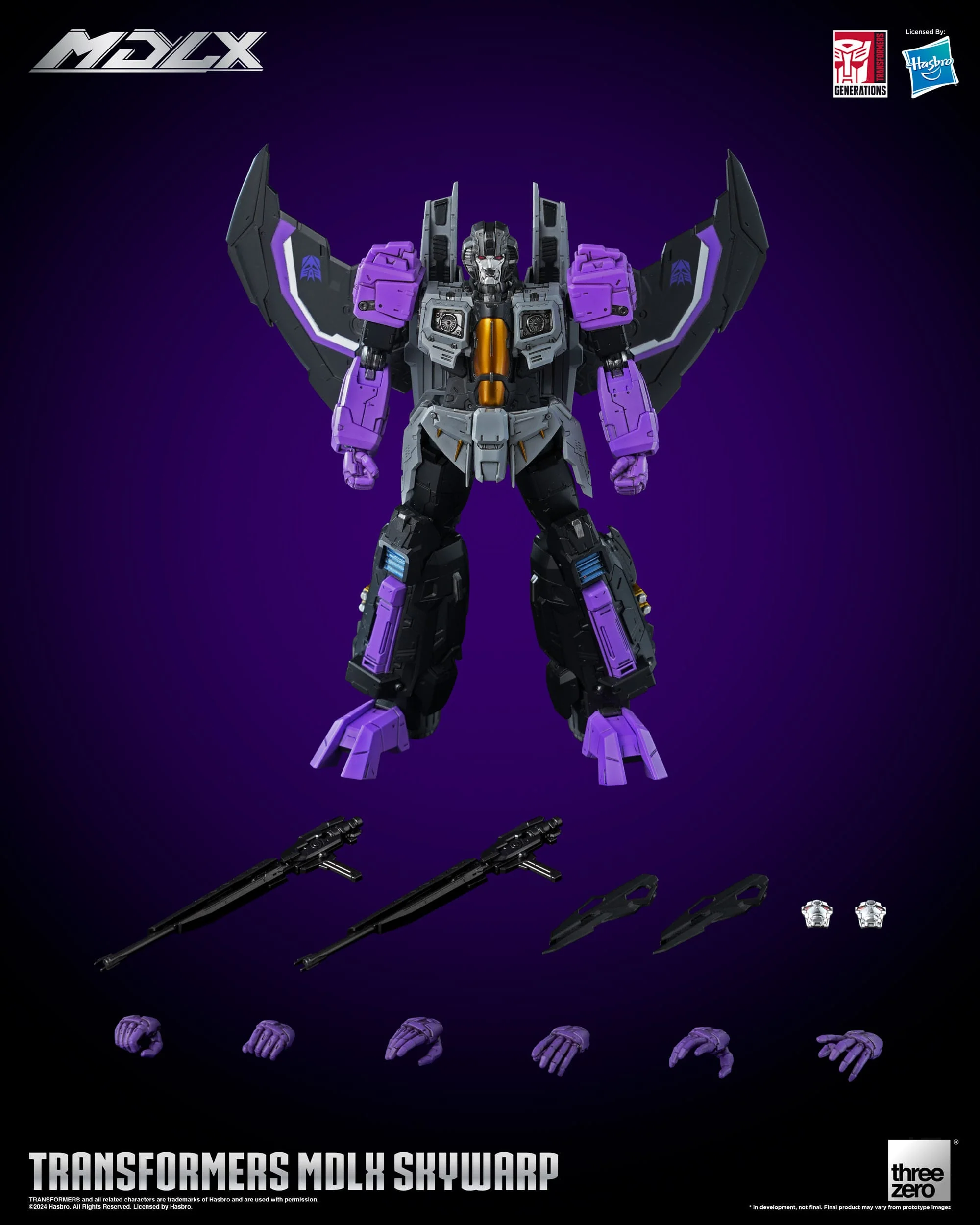 Skywarp - MDLX - ThreeZero - Image 2