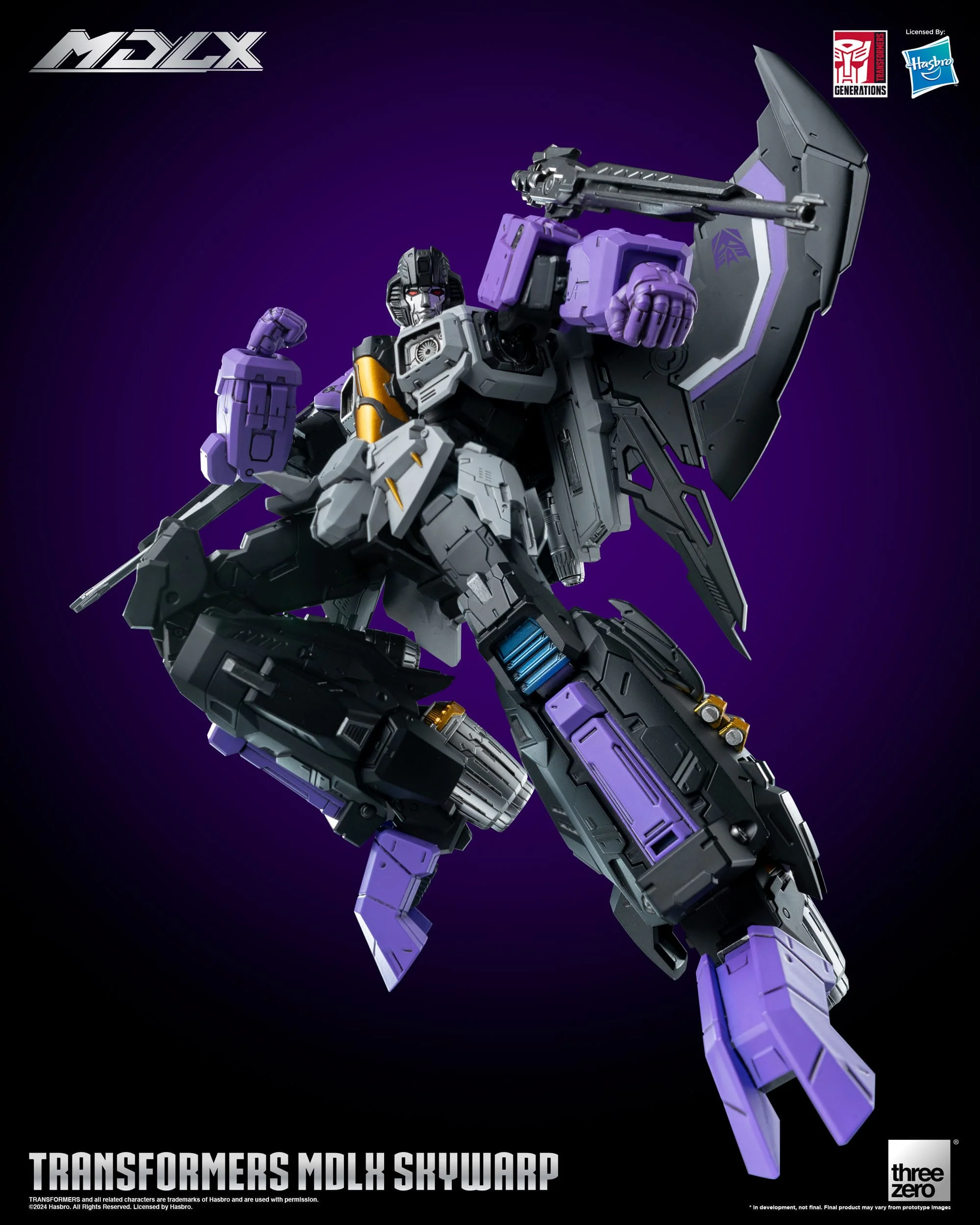 Skywarp - MDLX - ThreeZero - Image 3