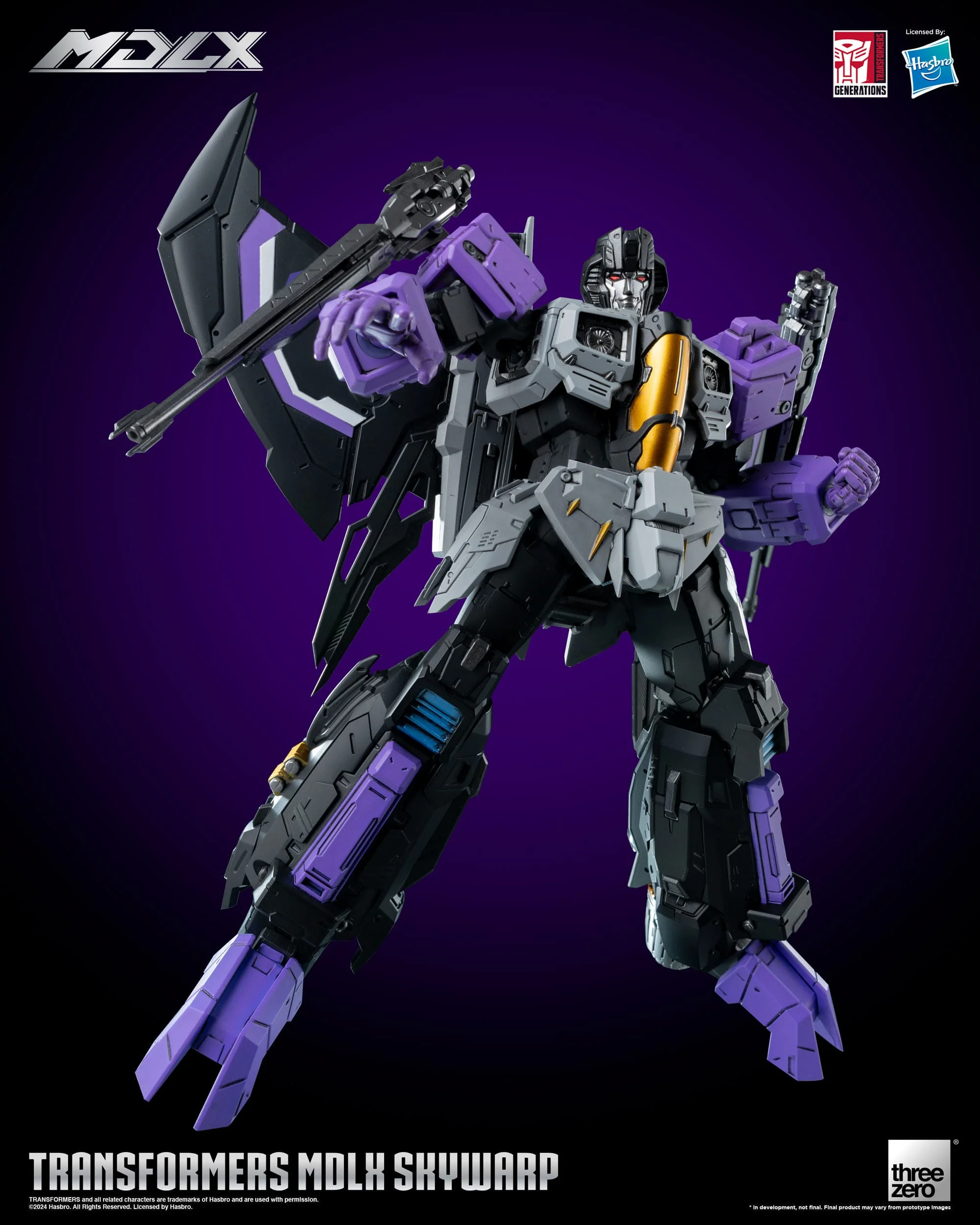 Skywarp - MDLX - ThreeZero - Image 4