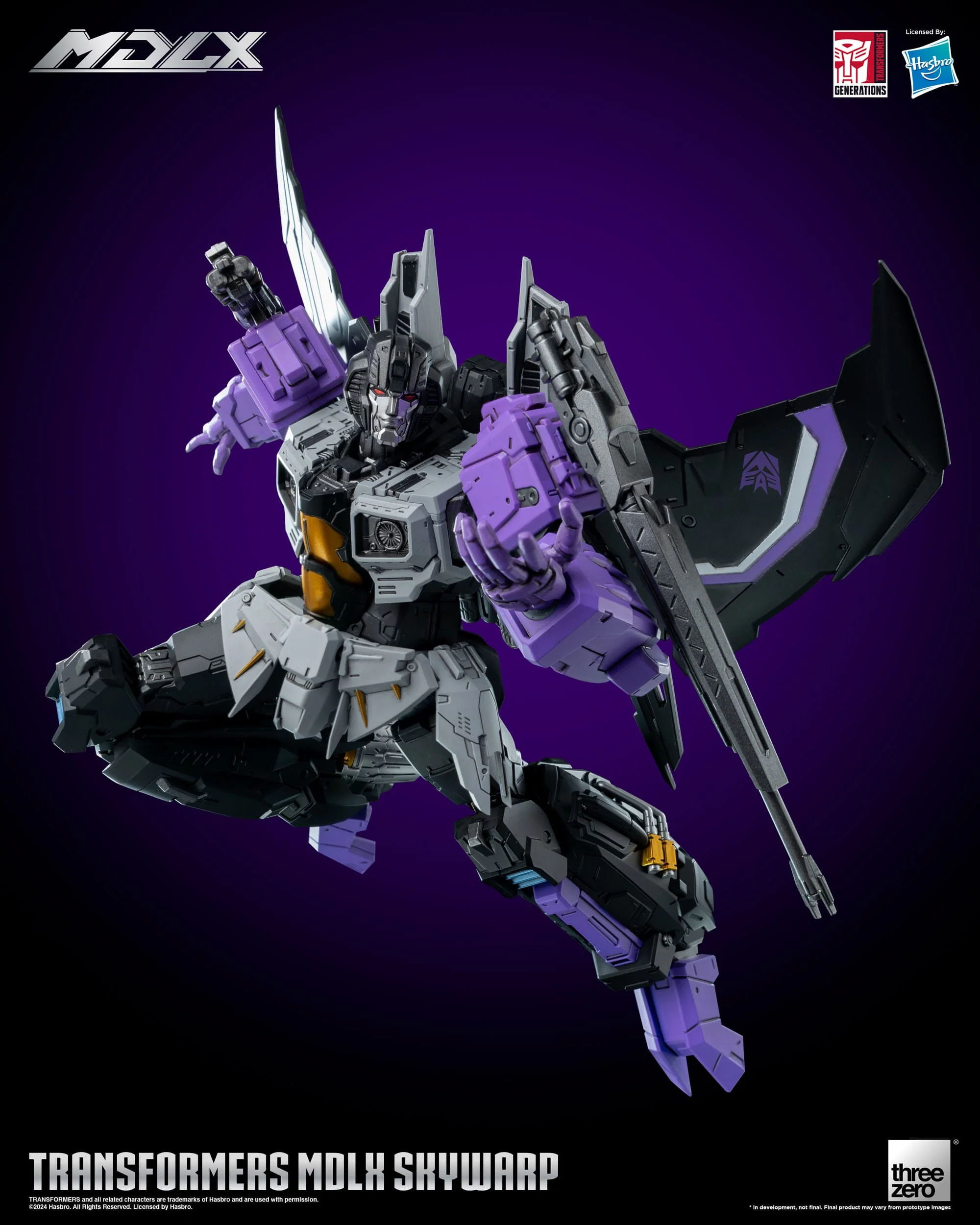 Skywarp - MDLX - ThreeZero - Image 6