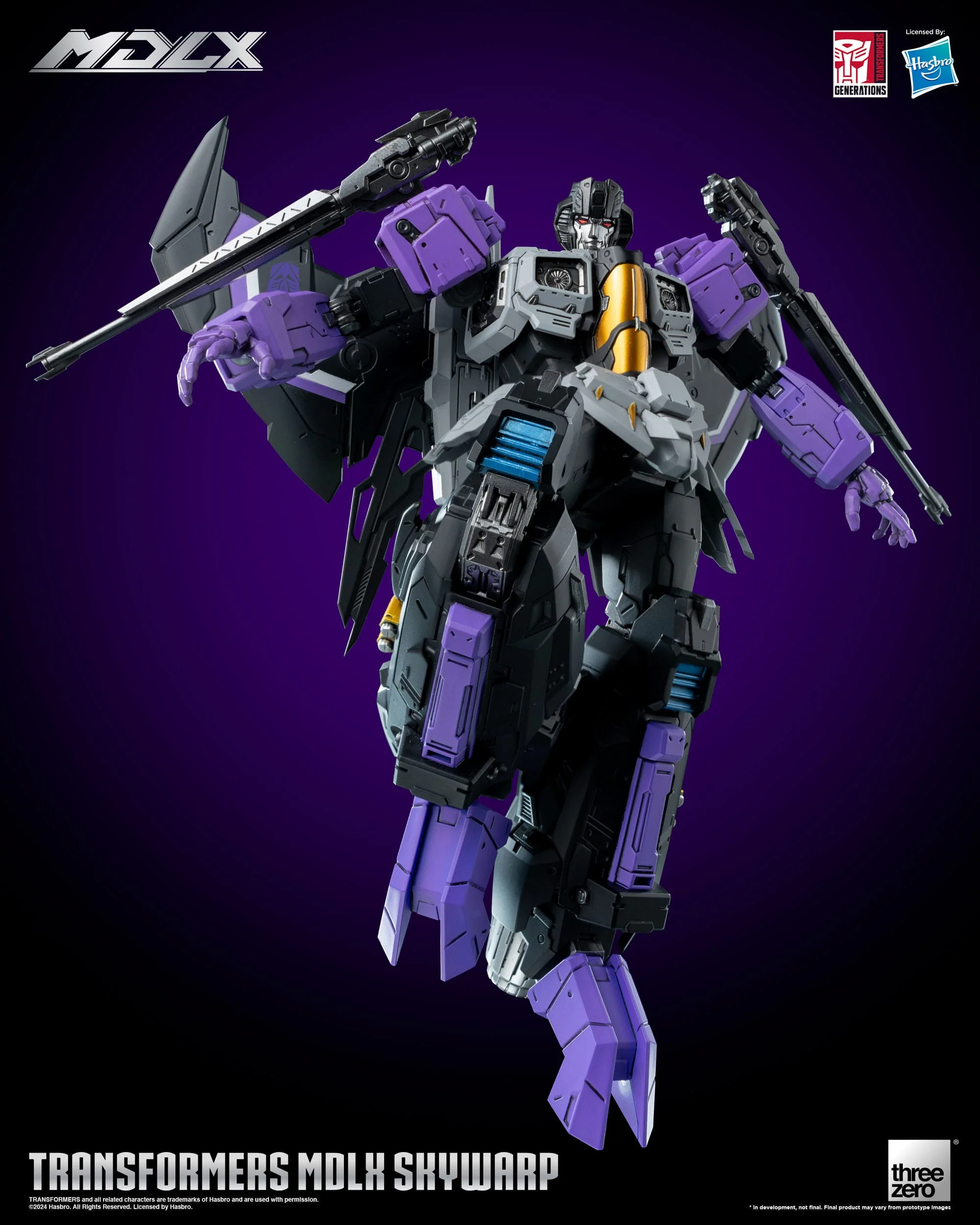 Skywarp - MDLX - ThreeZero - Image 7