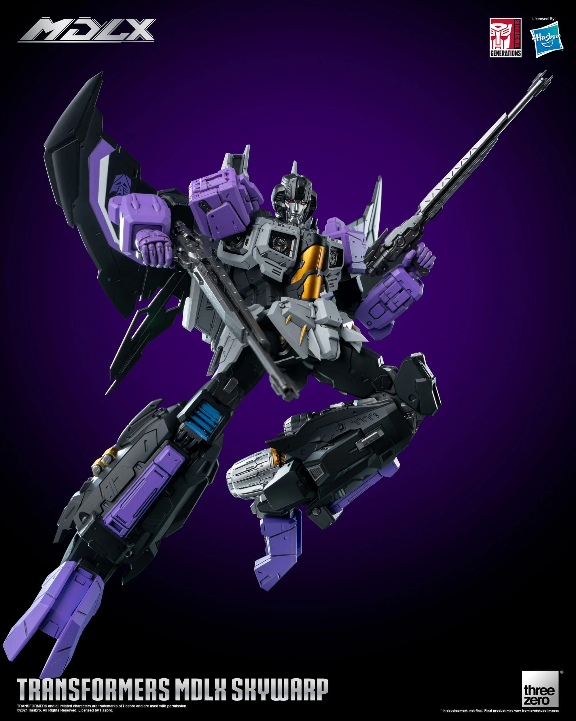 Skywarp - MDLX - ThreeZero - Image 8