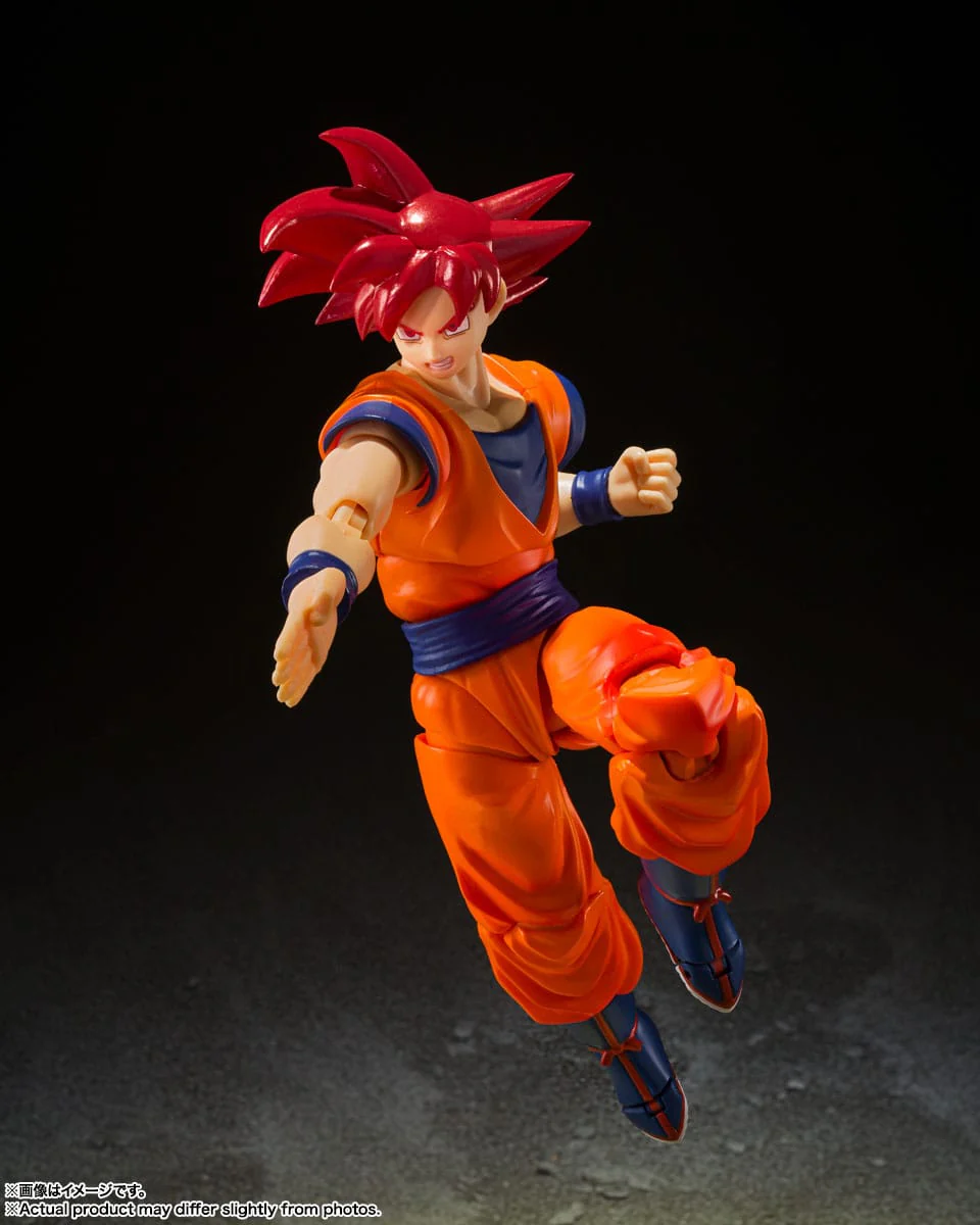 Son Goku - Saiyan God of Virtue - S.H. Figuarts - Bandai - Image 7