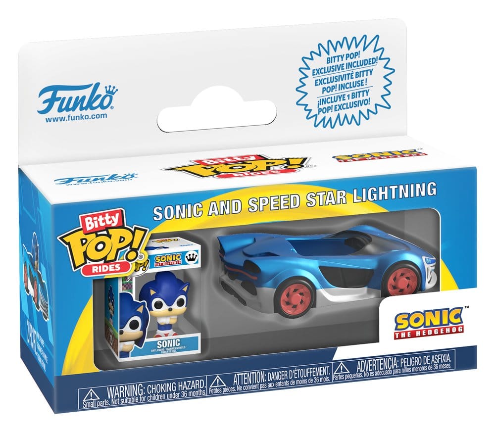 Sonic Bitty POP! Ride Vinyl Figur Speed Star w/Sonic 2, - Image 2