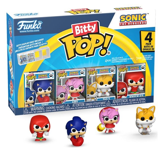 Sonic Bitty POP! Vinyl Figuren 4er-Pack Sonic 2,